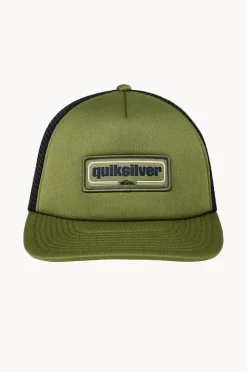 Hats|Quiksilver Boys Slab Drifter Cap Green