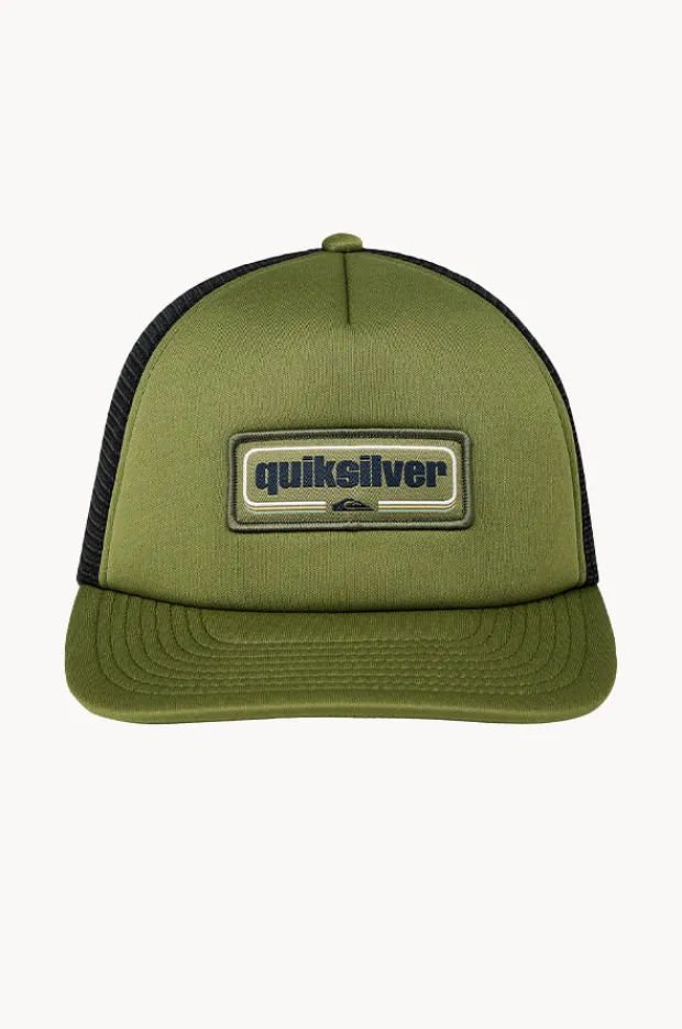 Hats|Quiksilver Boys Slab Drifter Cap Green