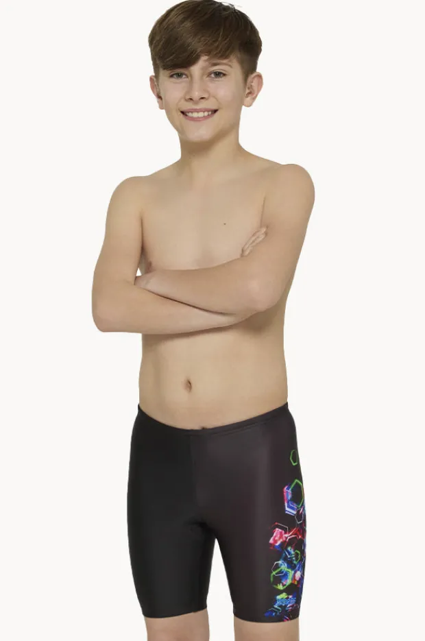 Jammers|Zoggs Boys Snare Mid Jammer Black/Multi