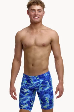 Jammers|Funky Trunks Boys Storm Chaser Jammer Blue/yellow