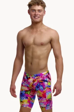 Jammers|Funky Trunks Boys Tag Her Jammer Multi