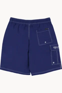 Boardshorts|Billabong Boys Throw On Boardshort Indigo