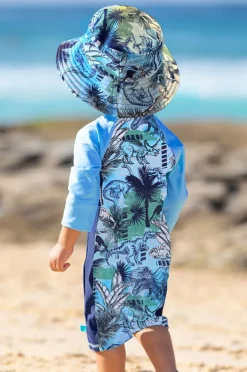 Rashies & Sunsuits|Salty Ink Boys Urban Sunsuit Jungle