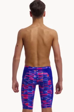Jammers|Funky Trunks Boys Warped Waves Jammer Navy/pink