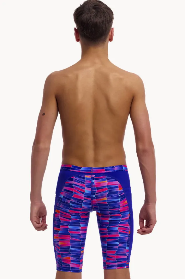 Jammers|Funky Trunks Boys Warped Waves Jammer Navy/pink