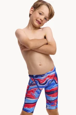 Jammers|Funky Trunks Boys Wave Craze Jammer Blue/red