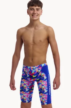 Jammers|Funky Trunks Boys Wet Wave Jammer Blue/multi