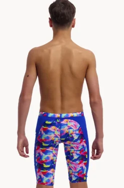 Jammers|Funky Trunks Boys Wet Wave Jammer Blue/multi