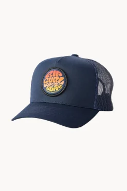 Hats|Rip Curl Boys Wetsuit Icon Trucker Cap Dark navy
