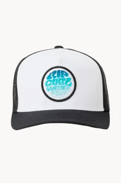 Hats|Rip Curl Boys Wetsuit Icon Trucker Cap Black/white