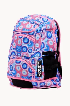 Sport Bags|Funky Trunks Bundjalung Blue Elite Squad Backpack Blue/pink