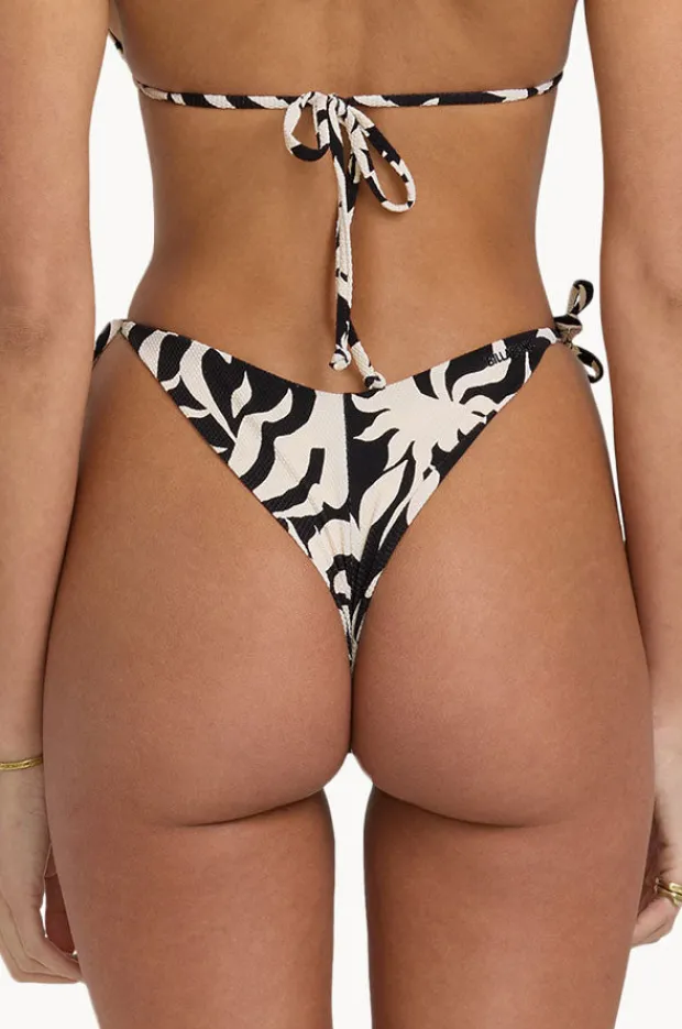 Bottoms|Billabong By My Side Tie Side Tanga Pant Black/white