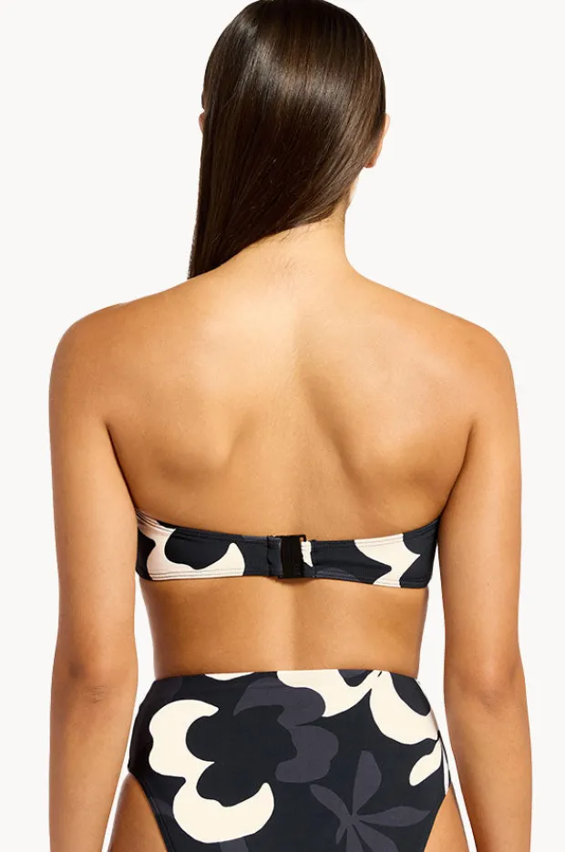 Bikini Tops|Jets Cactus Garden Bandeau Black