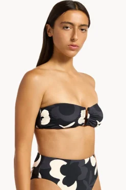 Bikini Tops|Jets Cactus Garden Bandeau Black