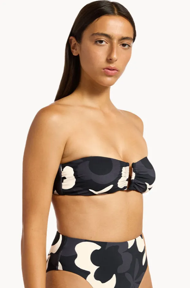 Bikini Tops|Jets Cactus Garden Bandeau Black