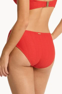 Bottoms|Sea Level Caracus Mid Bikini Pant Spice
