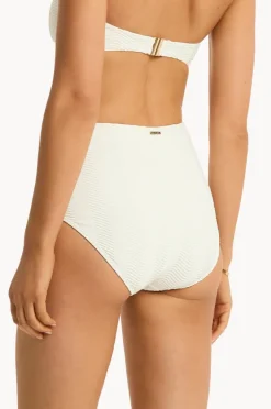 Bottoms|Sea Level Caracus Panelled High Waist Pant Coconut