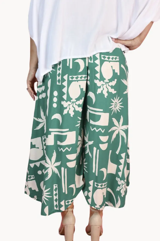 Pants|Bodacious Casablanca Sydney Wide Leg Pant Teal