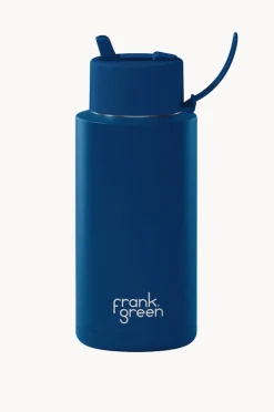 Drinkware|Drinkware|Frank Green Ceramic Drink Bottle 1L Deep ocean