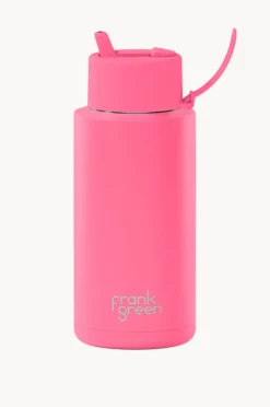 Drinkware|Drinkware|Frank Green Ceramic Drink Bottle 1L Bubblegum