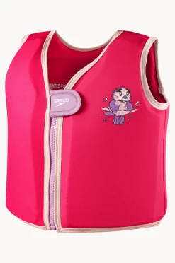 Floaties & Swim Aids|Floaties & Swim Aids|Speedo Character Aria Float Vest Pink