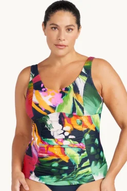 Tankini Tops|Artesands Chelona Raphael E/F Cup Tankini Separate Navy