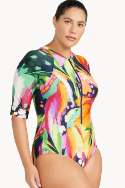 Rashies & Sunsuits|Artesands Chelona Seurat Sunsuit Navy