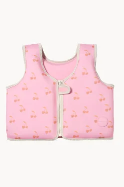Floaties & Swim Aids|Floaties & Swim Aids|Sunny Life Cotton Candy Swim Vest 3-6 Years Cherry