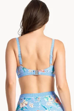 Bikini Tops|Sunseeker Chilio E/F Cup Bra Blue