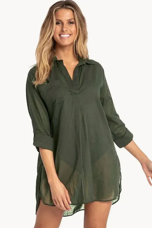 Overswim|Sunseeker Classic Painters Shirt Khaki