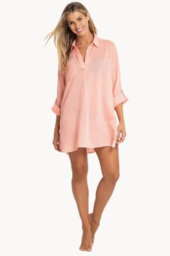 Overswim|Sunseeker Classic Painters Shirt Coral