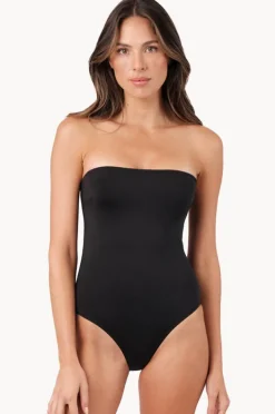 One Pieces|Une Piece Classic Strapless One Piece BLACK