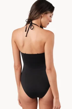 One Pieces|Une Piece Classic Strapless One Piece BLACK