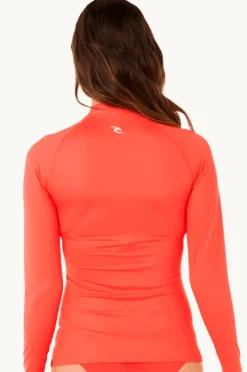 Rashies & Sunsuits|Rip Curl Classic Surf Long Sleeve Suntop Red