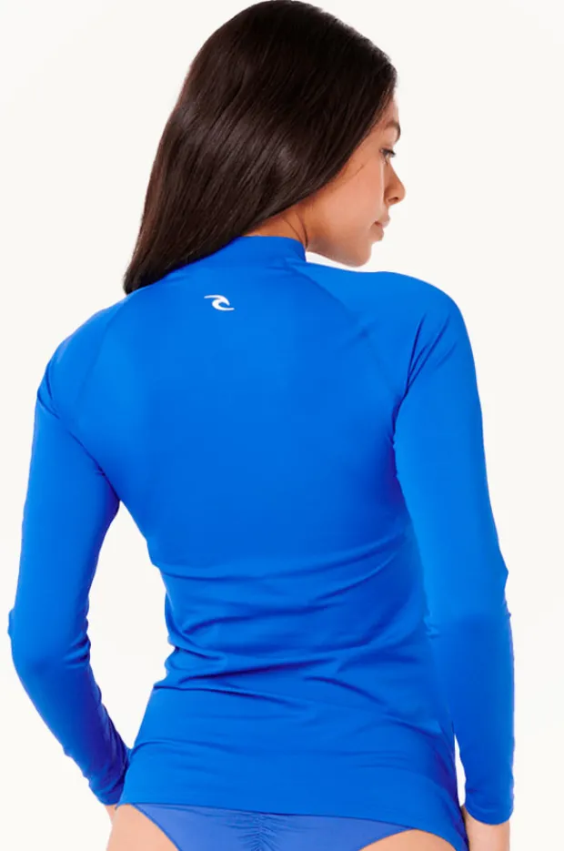 Rashies & Sunsuits|Rip Curl Classic Surf Long Sleeve Suntop Bright blue