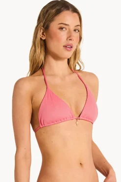 Bikini Tops|Tigerlily Classics Tara Tri Coral