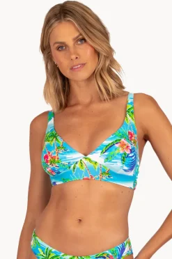 Bikini Tops|Baku Cocos Islands C/DD Cup Longline Bra White