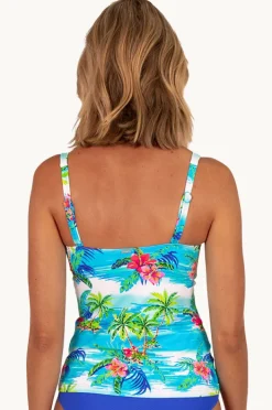 Tankini Tops|Baku Cocos Islands Multi Fit Tankini Separate White