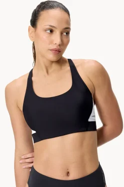 Bikini Tops|Speedo Colourblock Top Black/White