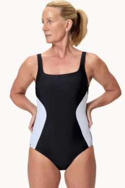 One Pieces|Speedo Contour One Piece Black/white