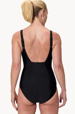 One Pieces|Speedo Contour One Piece Black/white