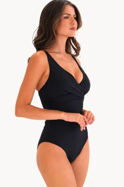 One Pieces|Moontide Contours DD/E Cup One Piece Black