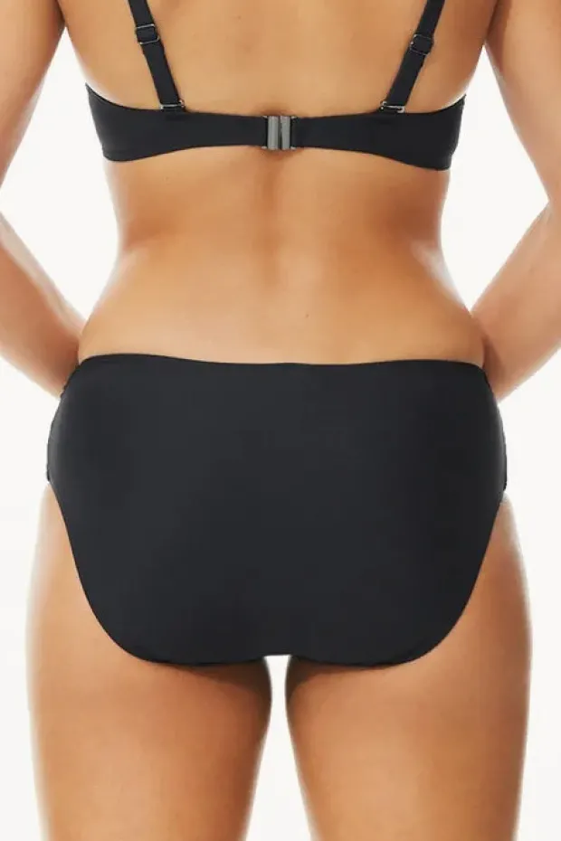 Bottoms|Moontide Contours High Ruched Front Pant Black