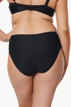 Bottoms|Moontide Contours High Ruched Front Pant Black