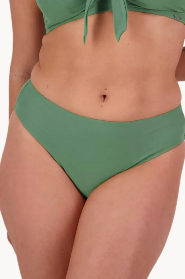 Bottoms|Moontide Contours Mid Rise Pant Khaki