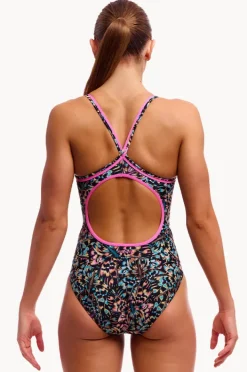 One Pieces|Funkita Copper Cluster Diamond Secure One Piece Black/multi
