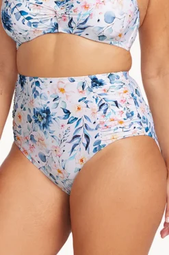 Bottoms|Artesands Cordelia Botticelli High Waist Pant White