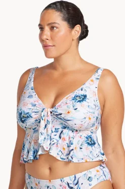 Bikini Tops|Artesands Cordelia Rubens Midriff Bra White