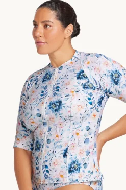 Rashies & Sunsuits|Artesands Cordelia Seurat Suntop White