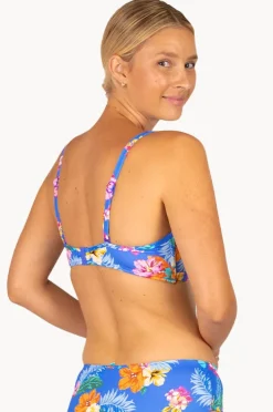 Bikini Tops|Baku Costa Del Sol D/E Cup Ladder Wrap Bra Costa Del Sol Azure